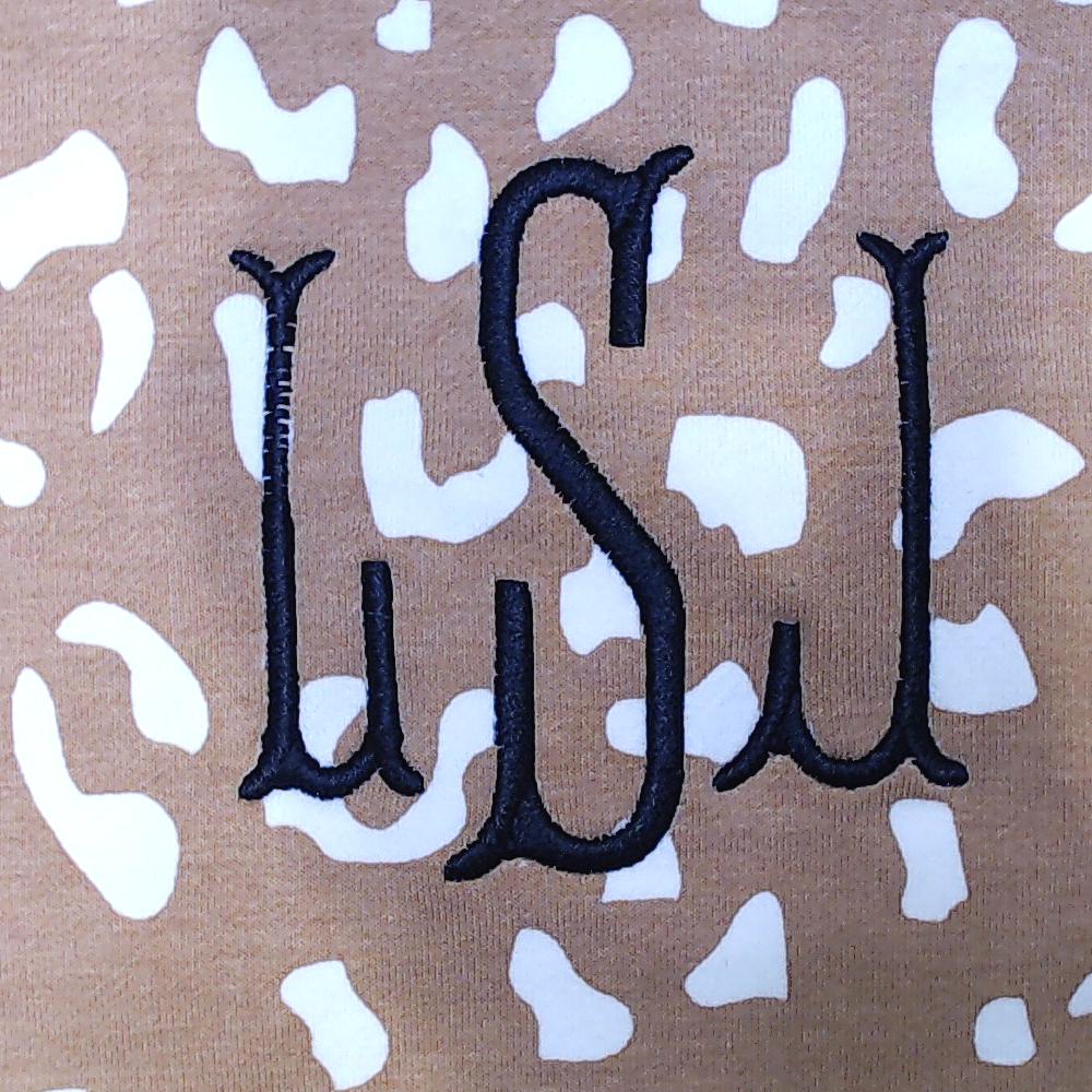 BLOOPER KIDS: Monogrammed Kids Striped Sleeve Shirt