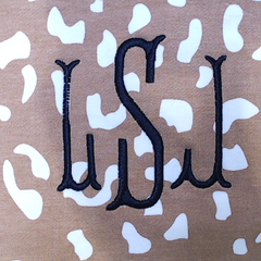 BLOOPER KIDS: Monogrammed Kids Striped Sleeve Shirt