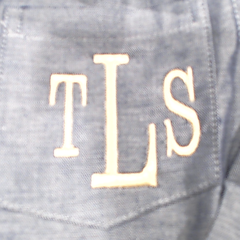 BLOOPER KIDS: Monogrammed Kids Button Down Tunic