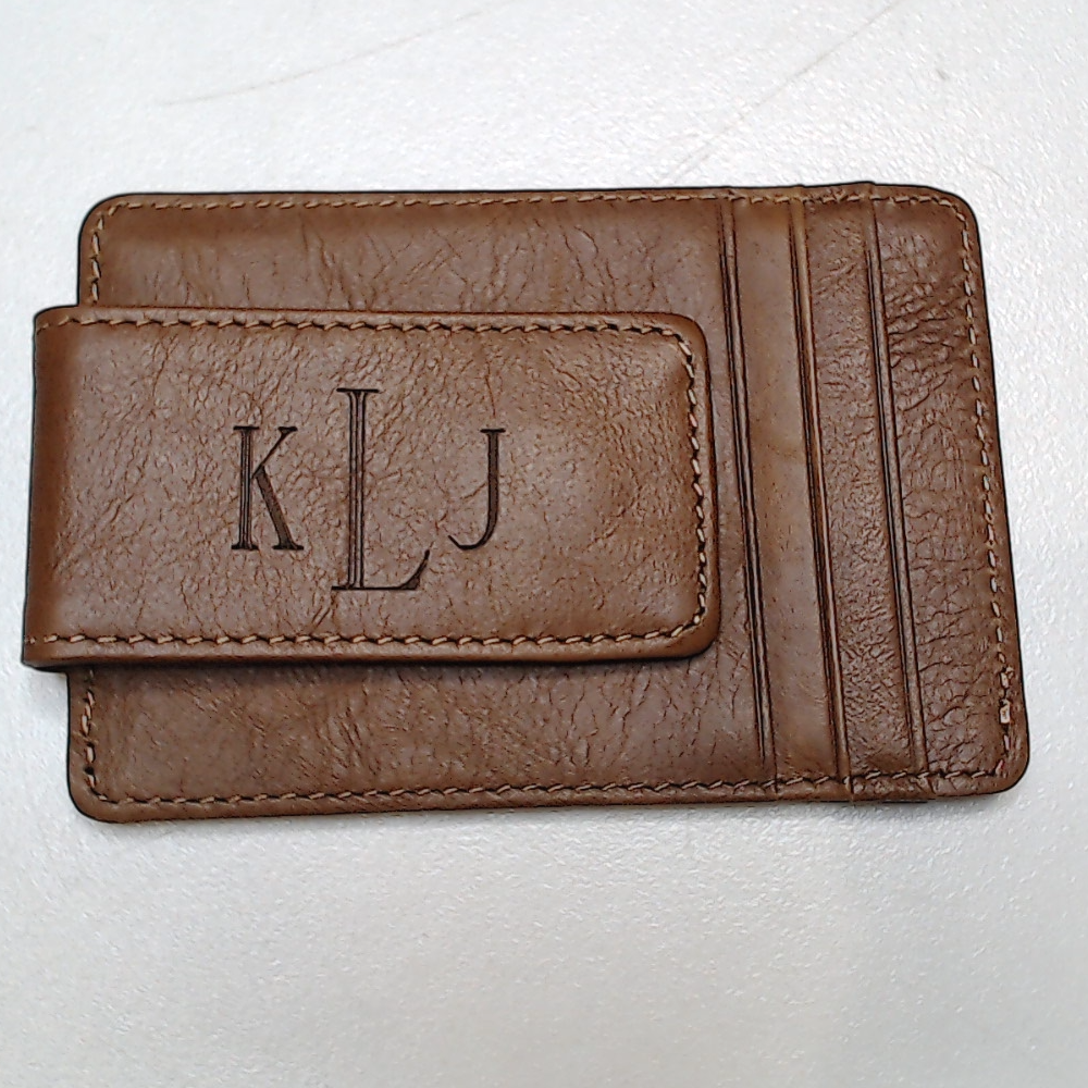 BLOOPER ACCESSORY: Personalized Money Clip Wallet