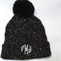 BLOOPER ACCESSORY: Monogrammed Pom Pom Beanie