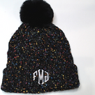 BLOOPER ACCESSORY: Monogrammed Pom Pom Beanie