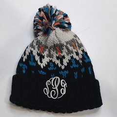 BLOOPER ACCESSORY: Monogrammed Beanie