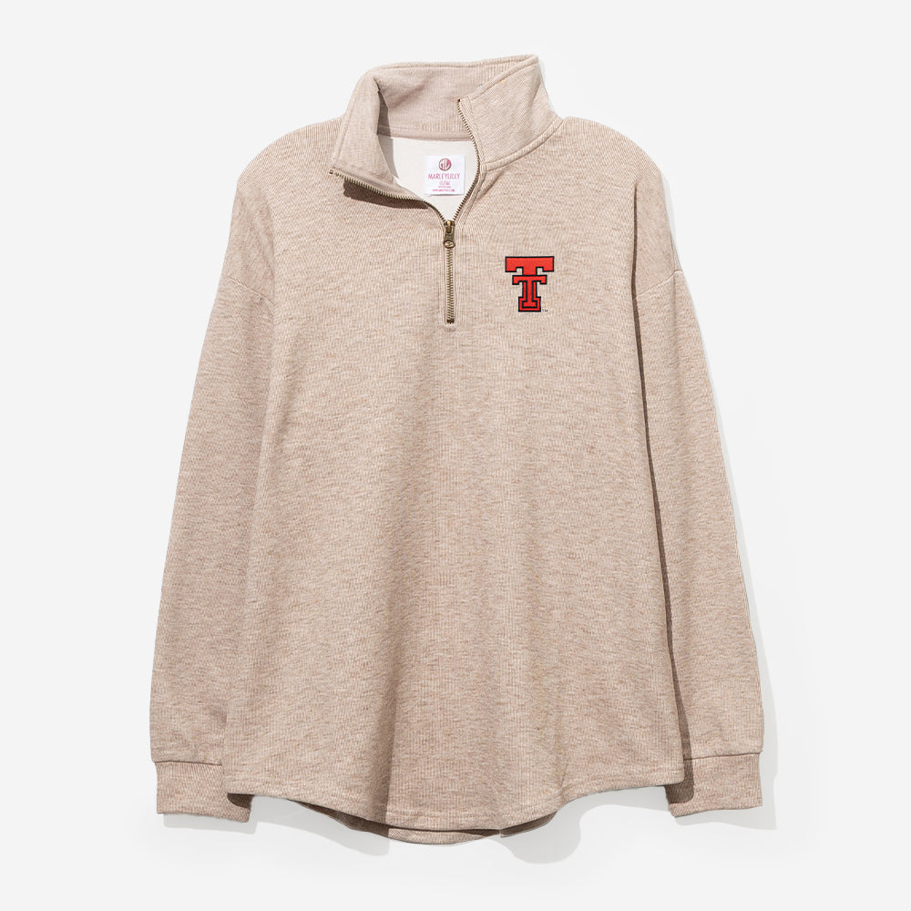 Texas Tech Red Raiders Heathered Fleece Pullover WBG