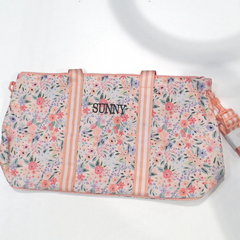 BLOOPER BAG: Monogrammed Kids Weekend Bag