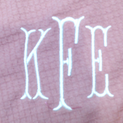 BLOOPER CLOTHING: Monogrammed Waffle Shirt