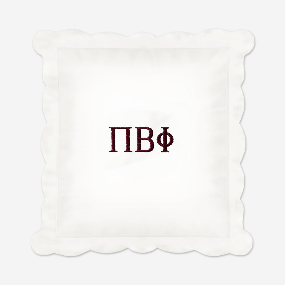 Pi Beta Phi Pillow Sham | Monogrammed Sorority Pillow