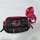 BLOOPER BAG: Monogrammed Crossbody Camera Bag