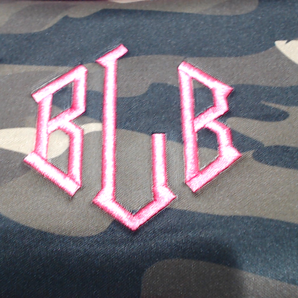 BLOOPER BAG: Monogrammed Crossbody Camera Bag