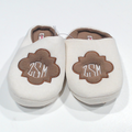 BLOOPER SHOES: Monogrammed Slippers