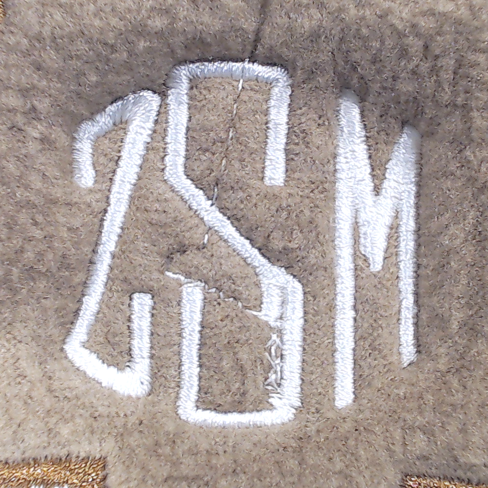 BLOOPER SHOES: Monogrammed Slippers