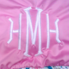 BLOOPER SWIM: Monogrammed Beach Cover Up