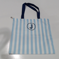 BLOOPER BAG: Monogrammed Striped Tote
