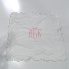 BLOOPER ACCESSORY: Monogrammed Pillow Sham