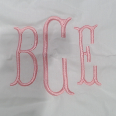 BLOOPER ACCESSORY: Monogrammed Pillow Sham