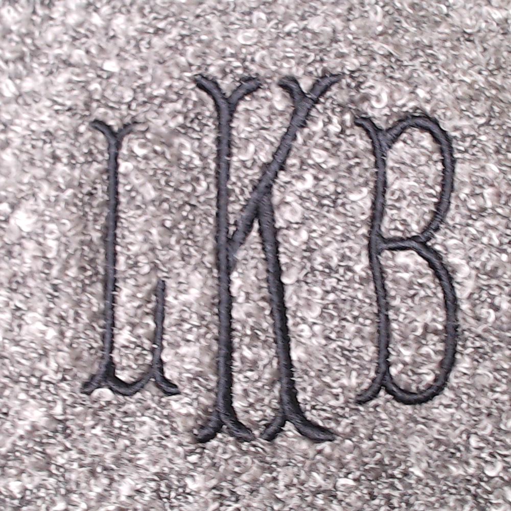 BLOOPER CLOTHING: Monogrammed Cardigan