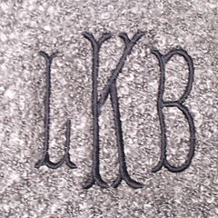BLOOPER CLOTHING: Monogrammed Cardigan