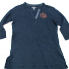 BLOOPER CLOTHING: Monogrammed Henley