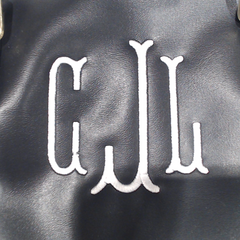 BLOOPER BAG: Monogrammed Harper Handbag