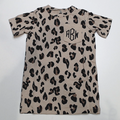 BLOOPER KIDS: Monogrammed Kids T-Shirt Dress