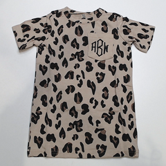 BLOOPER KIDS: Monogrammed Kids T-Shirt Dress