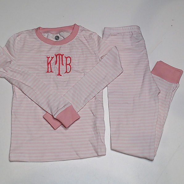 BLOOPER KIDS: Monogrammed Kids Pajamas