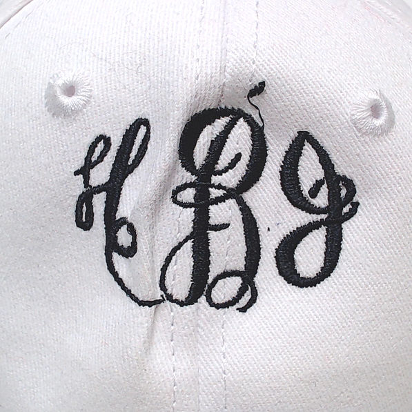BLOOPER KIDS: Monogrammed Kids Baseball Hat