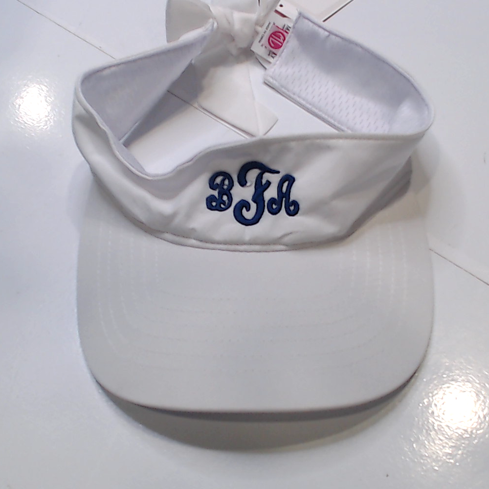 BLOOPER ACCESSORY: Monogrammed Visor
