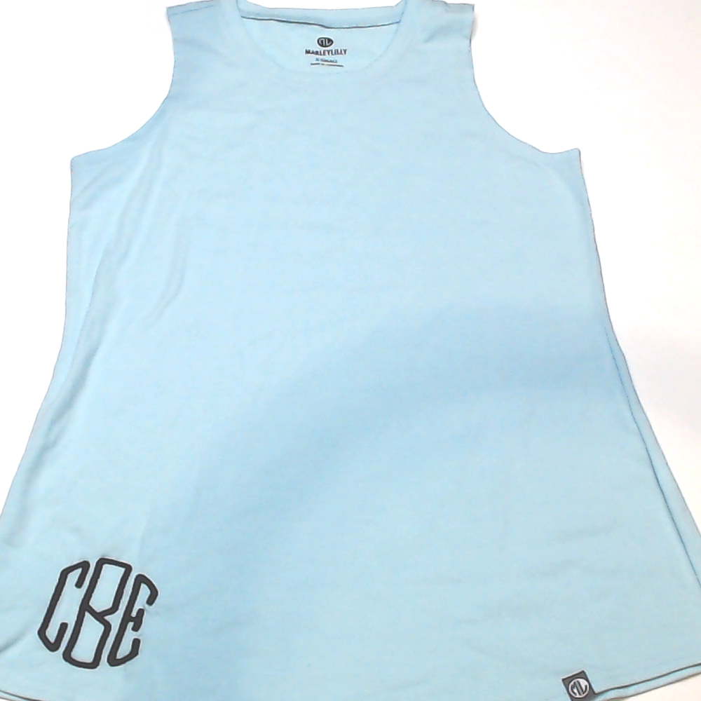 BLOOPER CLOTHING: Monogrammed Basic Tank Top