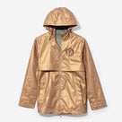 Monogrammed New England Rain Jacket | Gold Leopard