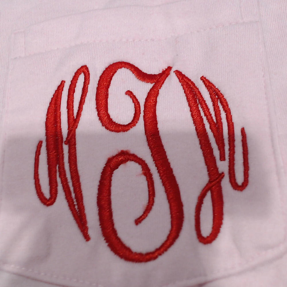 BLOOPER CLOTHING: Monogrammed Christmas Tree Shirt