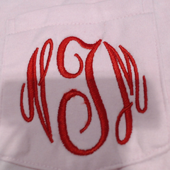 BLOOPER CLOTHING: Monogrammed Christmas Tree Shirt