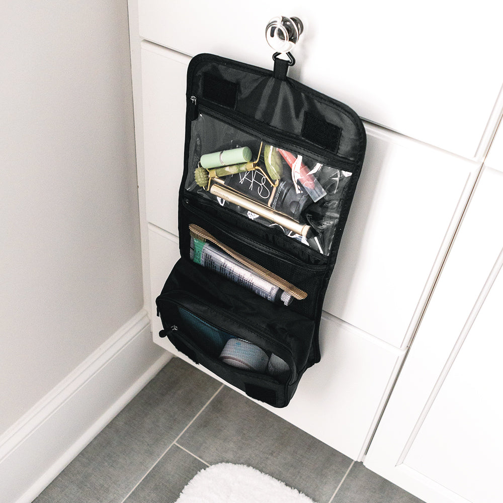 Monogrammed Packable Hanging Travel Case