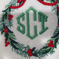 BLOOPER SHOES: Monogrammed Slippers
