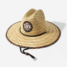 Monogrammed Straw Hat | Cheetah