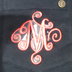 BLOOPER CLOTHING: Monogrammed Crewneck Sweatshirt
