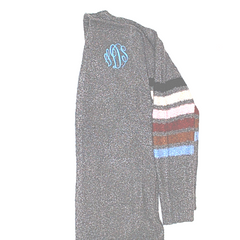 BLOOPER CLOTHING: Monogrammed Cardigan