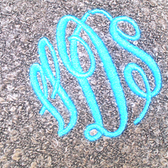 BLOOPER CLOTHING: Monogrammed Cardigan