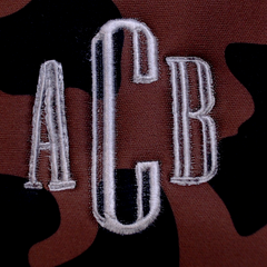 BLOOPER BAG: Monogrammed Neoprene Phone Crossbody