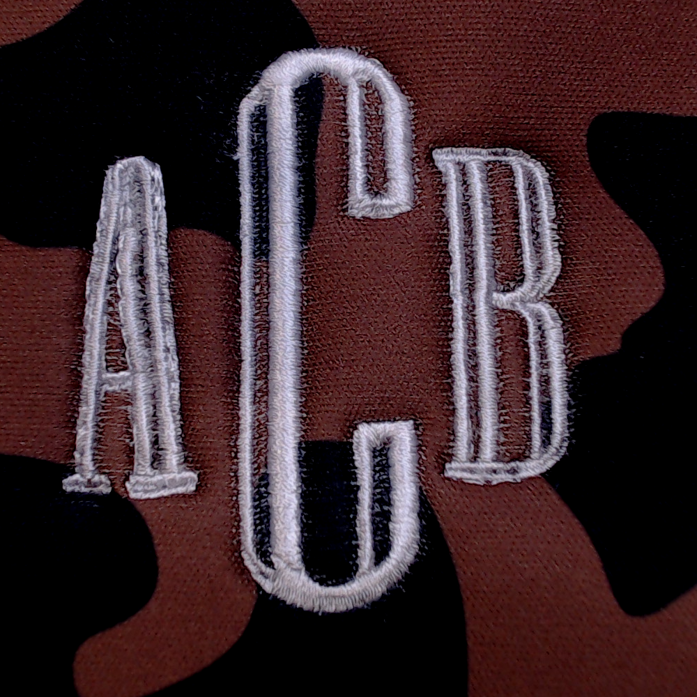 BLOOPER BAG: Monogrammed Neoprene Phone Crossbody