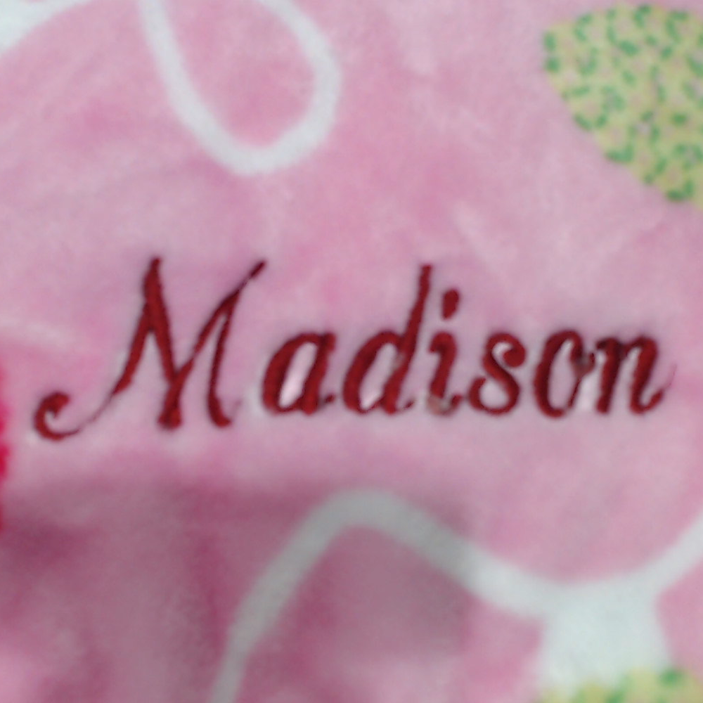 BLOOPER ACCESSORY: Personalized Plush Blanket