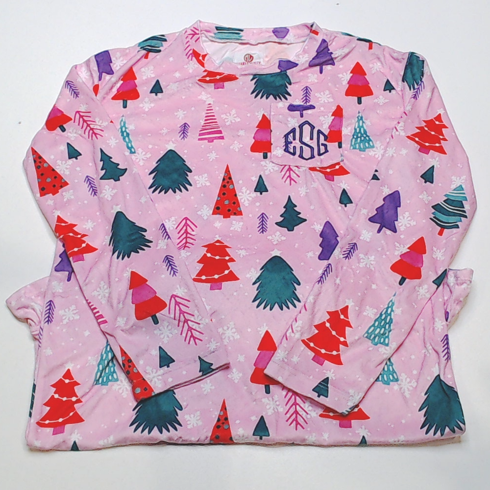 BLOOPER KIDS: Monogrammed Girls Nightgown