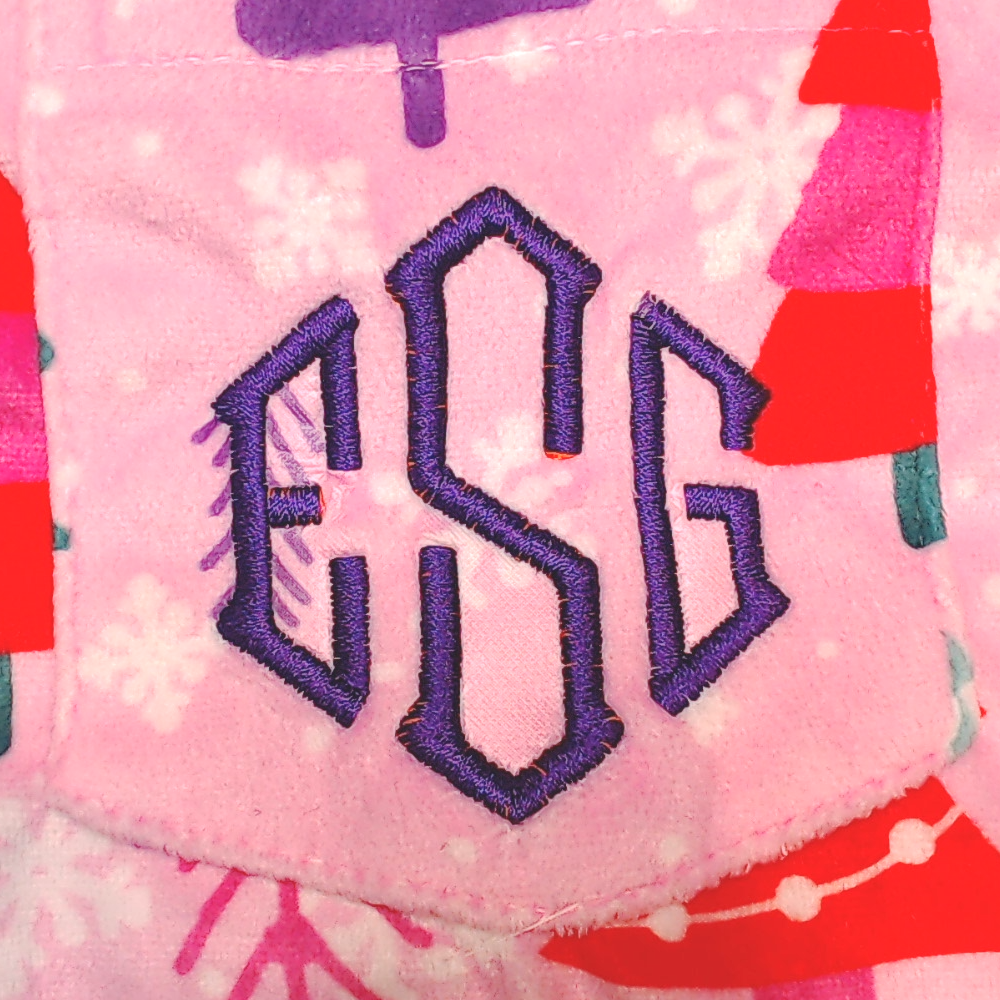 BLOOPER KIDS: Monogrammed Girls Nightgown