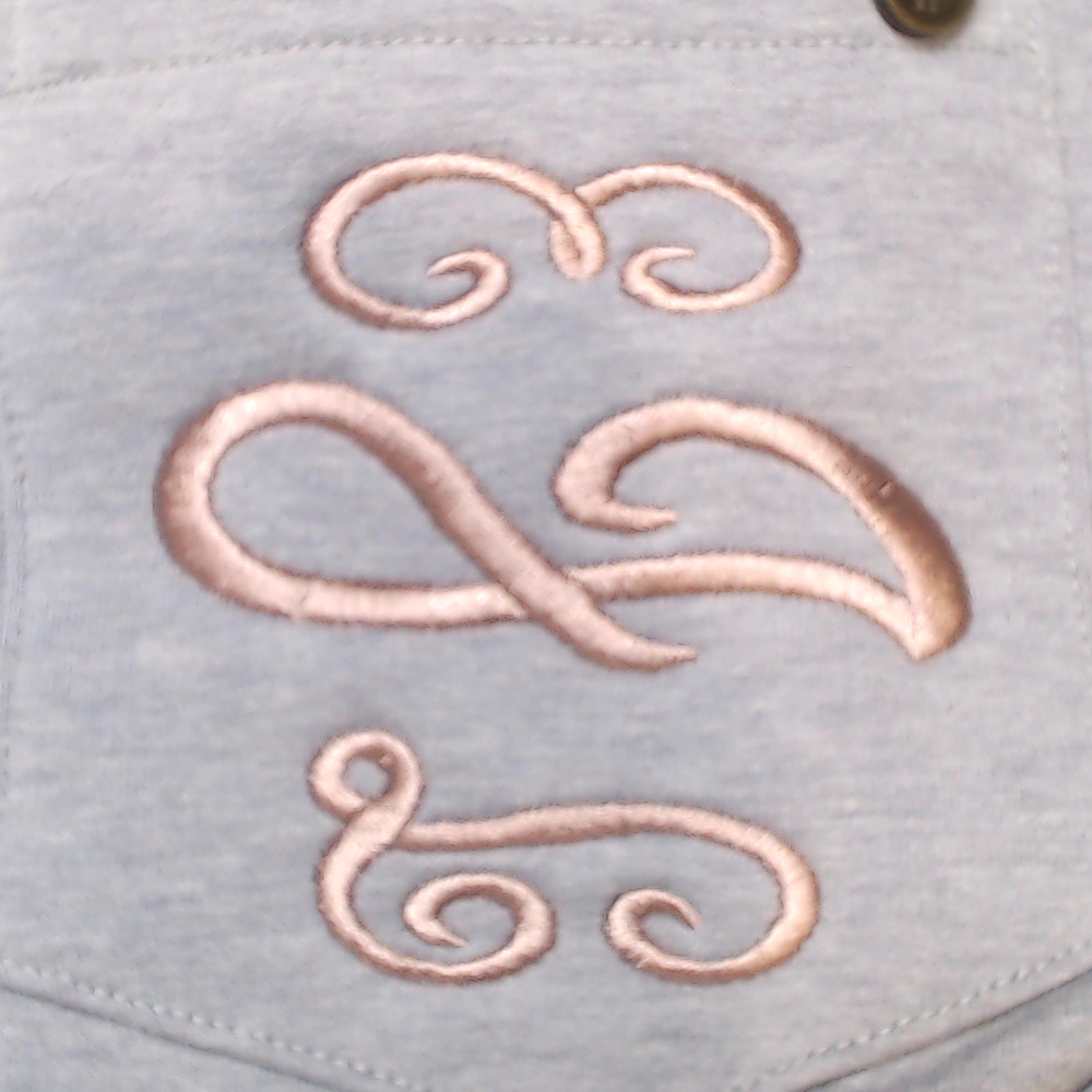 BLOOPER CLOTHING: Monogrammed Crewshirt Sweatshirt