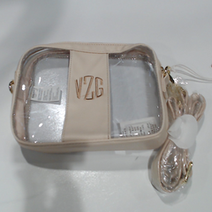 BLOOPER BAG: Monogrammed Clear Stadium Crossbody Bag