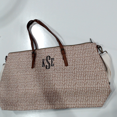BLOOPER BAG: Monogrammed Charleston Weekender