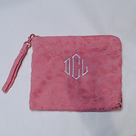 BLOOPER BAG: Monogrammed Terry Wristlet