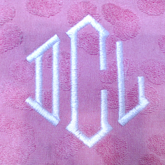 BLOOPER BAG: Monogrammed Terry Wristlet