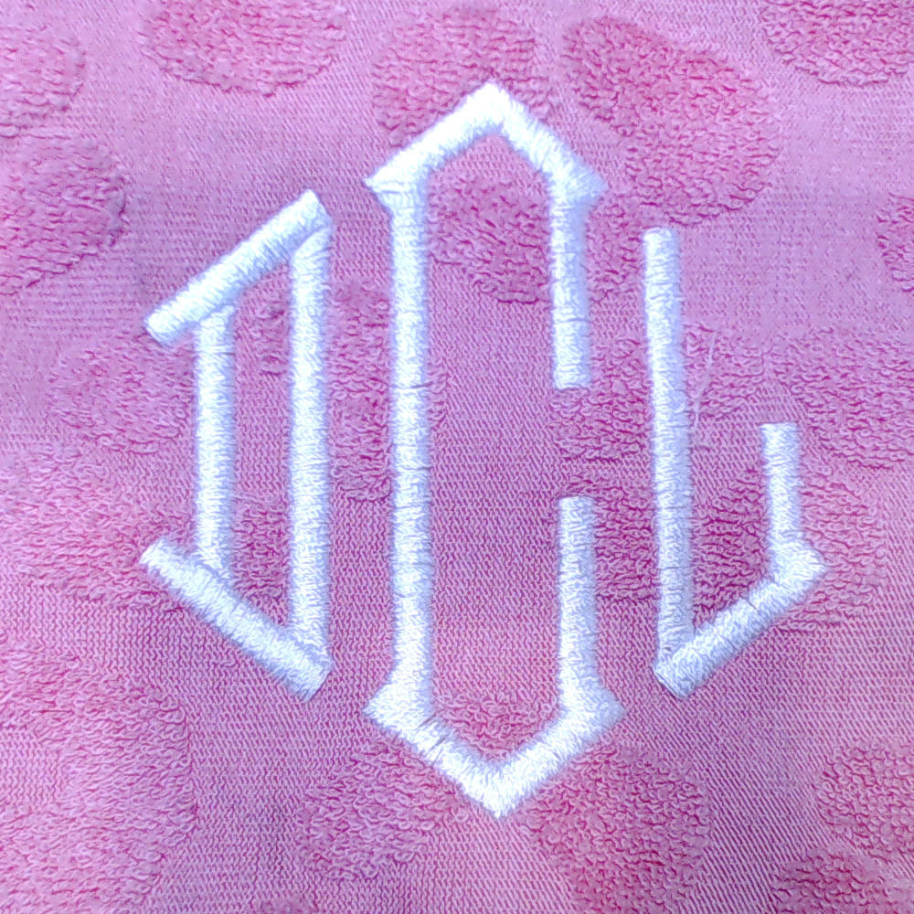 BLOOPER BAG: Monogrammed Terry Wristlet