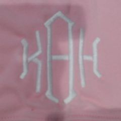 BLOOPER CLOTHING: Monogrammed Sequin Hearts Sweatshirt